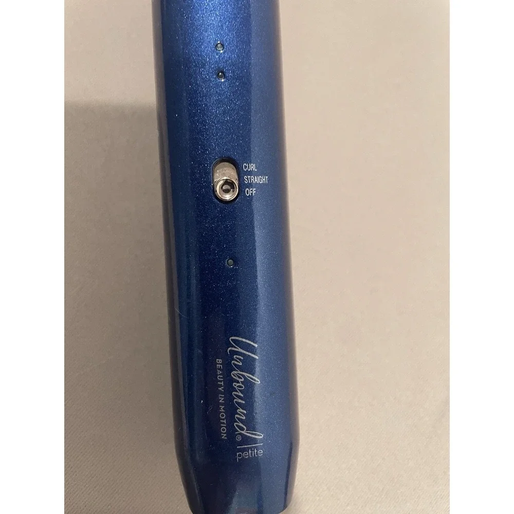 Unbound Petite Cordless 2-in-1 Styler Hair Straightener & Curler - Blue